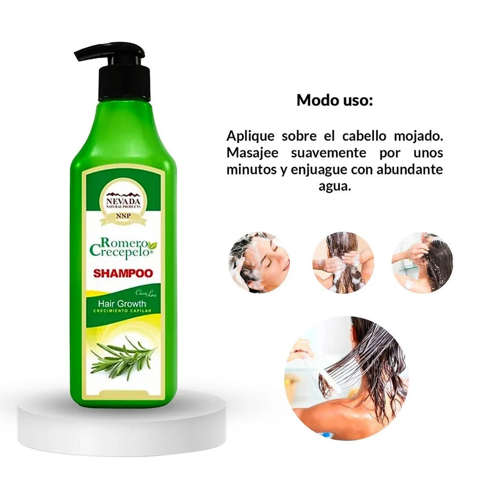 SHAMPOO ROMERO CRECEPELO 520ML